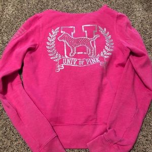 Victoria Secrets Pink ZIP up jacket